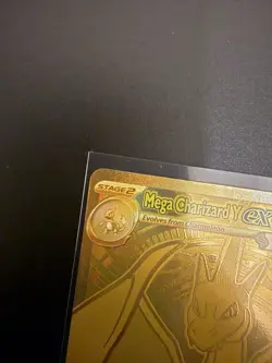 Mega Charizard Y EX 294/217 Ascended Heroes Hyper Rare Gold Card Pokemon TCG NM - Image 3