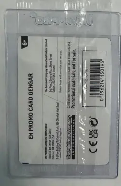 Pokemon Gengar GameStop Stamp Promo Card 050/088 New Sealed!! - Image 2
