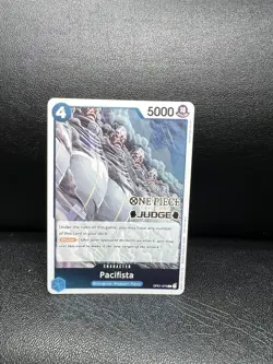 Pacifista Judge Pack Vol. 3 Foil Stamped One Piece Promo Card OP01-075 - Image 1