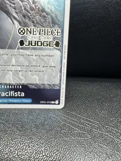 Pacifista Judge Pack Vol. 3 Foil Stamped One Piece Promo Card OP01-075 - Image 4