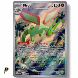 Flygon 101/094 - 2025 Phantasmal Flames Illustration Rare Holo Pokemon Card NM - Image 1