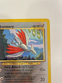 Skarmory 23/64 1st Edition Neo Revelation Regular MP - Pokemon Card - Image 5