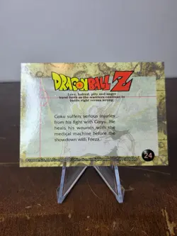 Dragon Ball Z 1999 Artbox JPP/Amada Card - #24 Goku LP - Image 2