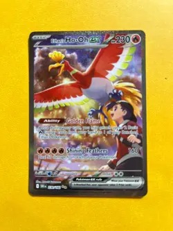 Pokemon TCG Ethans Ho-Oh EX Card Destined Rivals 230/182 - Image 4