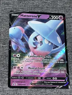 SWSH: Sword & Shield Promo Cards #SWSH055 Hatterene V NM - Image 1