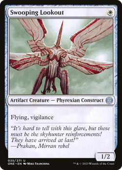 Swooping Lookout - 35 - Phyrexia: All Will Be One- Near Mint - MTG - Image 1