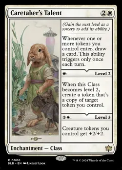 Caretaker's Talent - #06 - Bloomburrow - NM MTG - Image 1