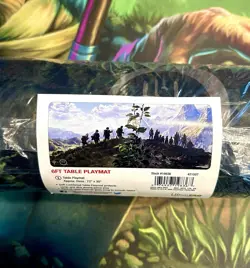 New - MTG Lord of the Rings: The Fellowship 6ft Ultra Pro Table Playmat - Image 1