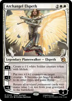 NM - Archangel Elspeth - 6 - March of the Machine - Image 1