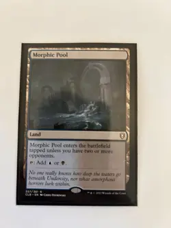 Magic: The Gathering Morphic Pool Rare Land Baldur's Gate U/B 357 EN - Image 1