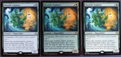 MTG Mutable Explorer x3 (1 Foil) | Lorwyn Eclipsed | NM | Shapeshifter x3 Lot - Image 1