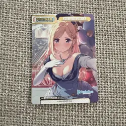 Rebirth Aki Rosenthal Hololive Trading Card Holo Rare Condition - Image 1