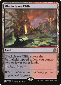 Blackcleave Cliffs - 248 - Phyrexia: All Will Be One- Near Mint - MTG - Image 1