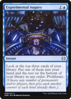 Experimental Augury - 49 - Phyrexia: All Will Be One- Near Mint - MTG - Image 1