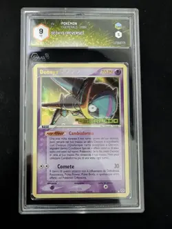 (PSA) graad 9 MT deoxys reverse pokemon ex emerald 2005 2/106 ITA - Image 1