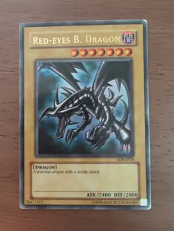 Yu-Gi-Oh! Red-Eyes B. Dragon LOB-E056 - Image 1