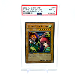 Yu-Gi-Oh! "Harpie Lady Sisters" 1st Edition MRD-009 PSA NM-MT 8 (POP 57) - Image 3