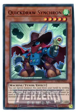 Yugioh Quickdraw Synchron LDS3-EN117 Red Ultra Rare Near Mint 1st Edition - Image 1