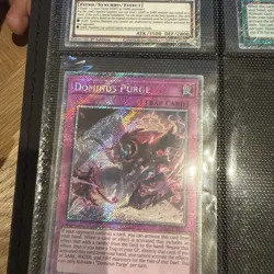 Yu-Gi-Oh! RA05-EN150 - Dominus Purge - Platinum Secret Rare - Image 1