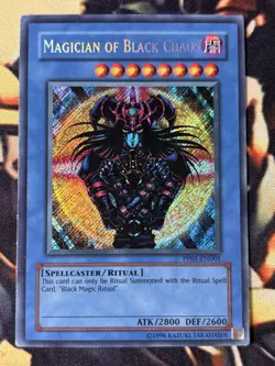 Yugioh: Magician Of Black Chaos - PP01-EN001 - Secret Rare - Unlimited - HP - Image 1