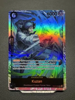 One Piece Kuzan Super Rare Starter Deck 27 ST27-003 English - Image 1
