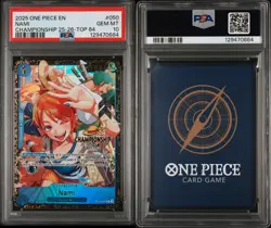 Nami Top 64 - (Championship 25-26 Regionals Season 1) OP09-050 - PSA 10 - Image 3