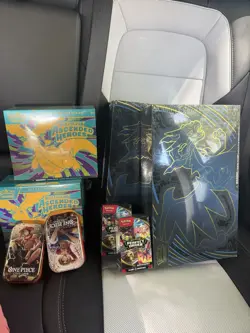 Pokemon Ascended Heroes & One Piece Perfect Order Booster Boxes, Dragonite - Image 1