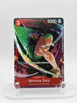 2023 One Piece Roronoa Zoro Gift Collection (Alt Art) ST01-013 Promo Foil NM ENG - Image 1