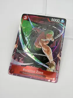 2023 One Piece Roronoa Zoro Gift Collection (Alt Art) ST01-013 Promo Foil NM ENG - Image 3