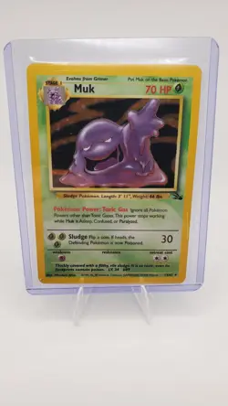 Muk 13/62 Holo Fossil - Pokemon Card - HP - Image 3