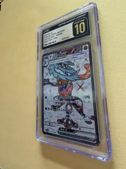 CGC 10 Pristine Greninja ex 083/066 SR Crimson Haze sv5a Pokemon Card - Image 5