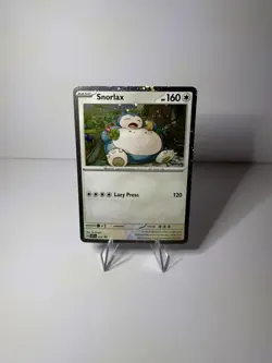 Snorlax Holofoil Promo SV: Scarlet & Violet Promo Cards 122 NM - Image 1