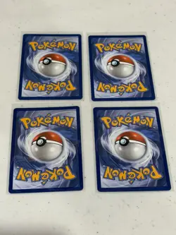 (4) PERFECT ORDER EX CARD LOT ‘DOUBLE RARE’ POR~English Version Pokemon Cards - Image 2