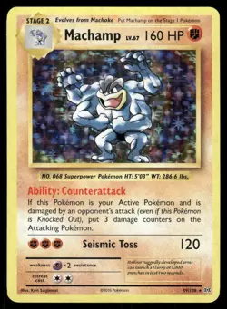 Pokemon Cards Machamp 59/108 Evolutions Holo Rare NM *2 - Image 1