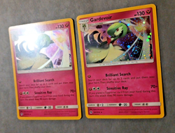 Pokemon TCG, Gardevoir Lost Thunder 141/214 Fairy Type Card Holo Rare X2 - Image 2