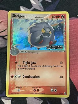 Shelgon 53/113 - MP Reverse Holo- Delta Species, EX Pokemon Card - Image 1
