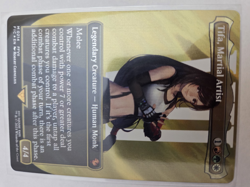 mtg,Tifa, Martial Artist (Borderless) (Surge Foil) Com. Final Fantasy Foil NM - Image 4