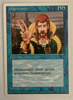 MTG German Revised (White Border) - Counterspell ( Gegenzauber ) - Image 1