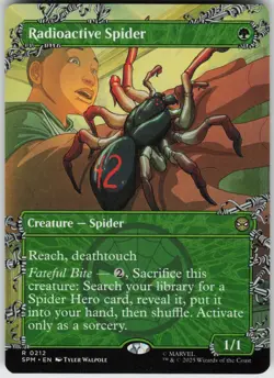 Radioactive Spider (Borderless) 212 Marvel's Spider-Man R - Image 1