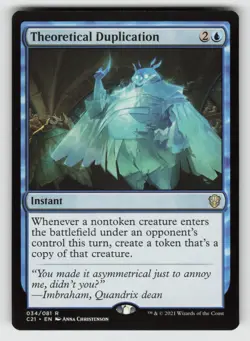 MP-01 Played Theoretical Duplication 34 Commander 2021 R - Image 1