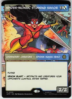 Spider-Woman, Stunning Savior (Borderless) 230 Marvel's Spider-Man R - Image 1