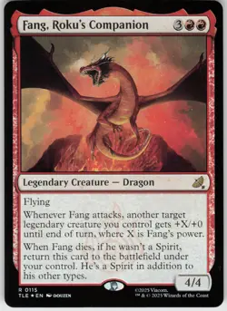 Foil Fang, Roku's Companion 115 Avatar: The Last Airbender: Eternal-Legal R - Image 1