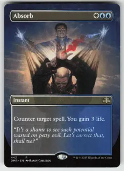 MP-01 Played Absorb (Borderless) 443 Dominaria Remastered R - Image 1