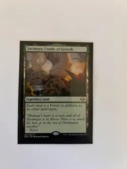 Yavimaya, Cradle of Growth Modern Horizons 2 Rare Legendary Land 261 Regular - Image 1