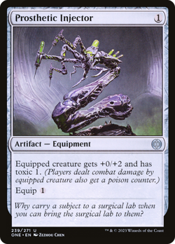 Prosthetic Injector - 239 - Phyrexia: All Will Be One- Near Mint - MTG - Image 1