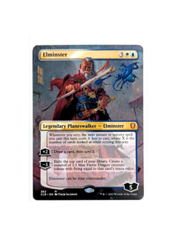 Elminster M 362 Borderless REGULAR MTG Battle for Baulder's Gate CLB EN NM/M - Image 1