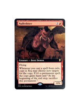 Nalfeshnee R 632 Extended Art REGULAR MTG Battle for Baulder's Gate CLB EN NM/M - Image 1