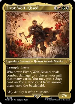🧙Eivor, Wolf-Kissed M 0235 Etched Foil ACR MTG - Image 1