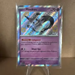 Pokemon TCG Paldean Fates Mimikyu 106/091 Baby Shiny. - Image 2