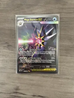 Pokemon TCG - Mega Starmie ex 118/088 Special Illustration Rare Perfect Order NM - Image 1
